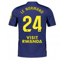 Atletico Madrid Robin Le Normand #24 Koszulka Wyjazdowa 2025-26 Krótki Rękaw